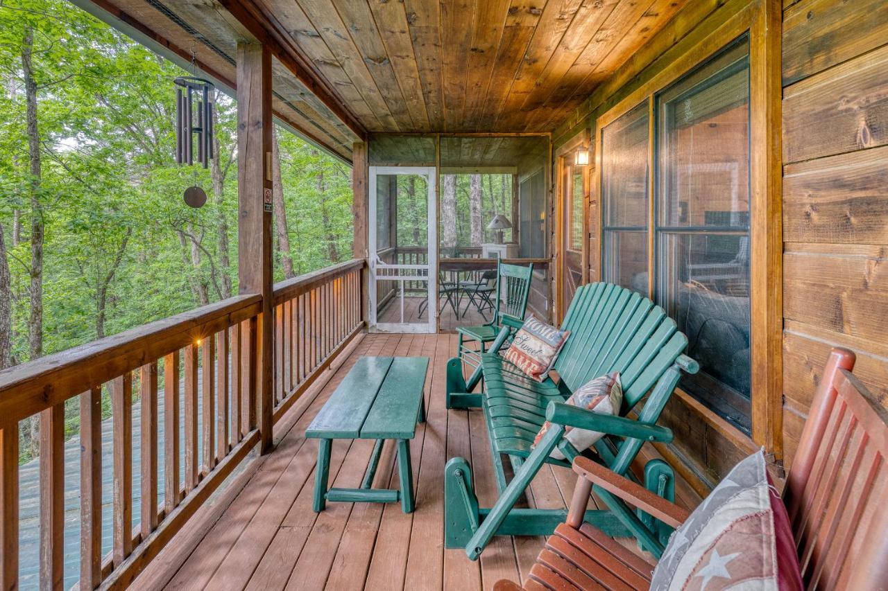 Secluded Sunrise Ridge: Mountain View Retreat with Hot Tub Villa Blue Ridge Exterior photo